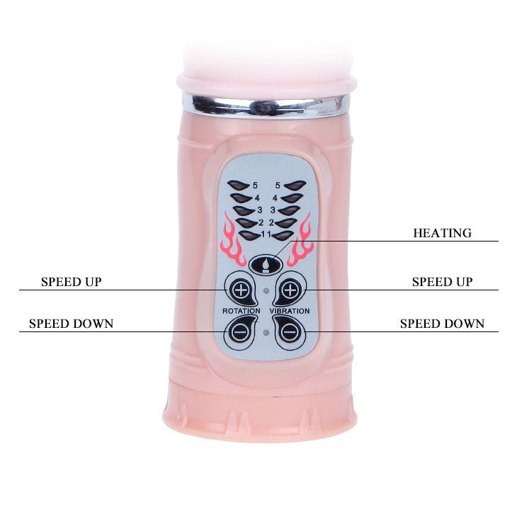 BAILE Heat Fire Bunny Rampante vibrator med värmefunktion