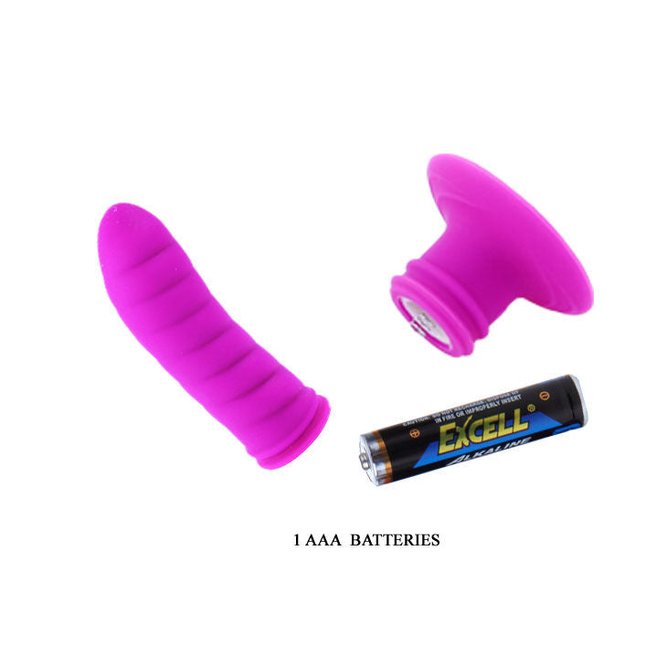 Pretty Love Butplug Analtwist II med sugkopp och vibrator