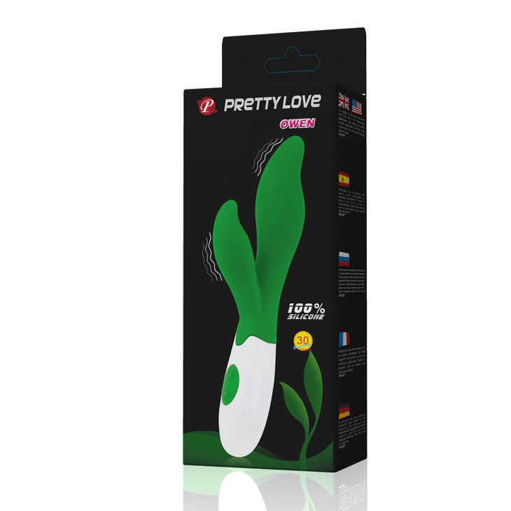 Pretty Love Flirtation Owen grön vibrator