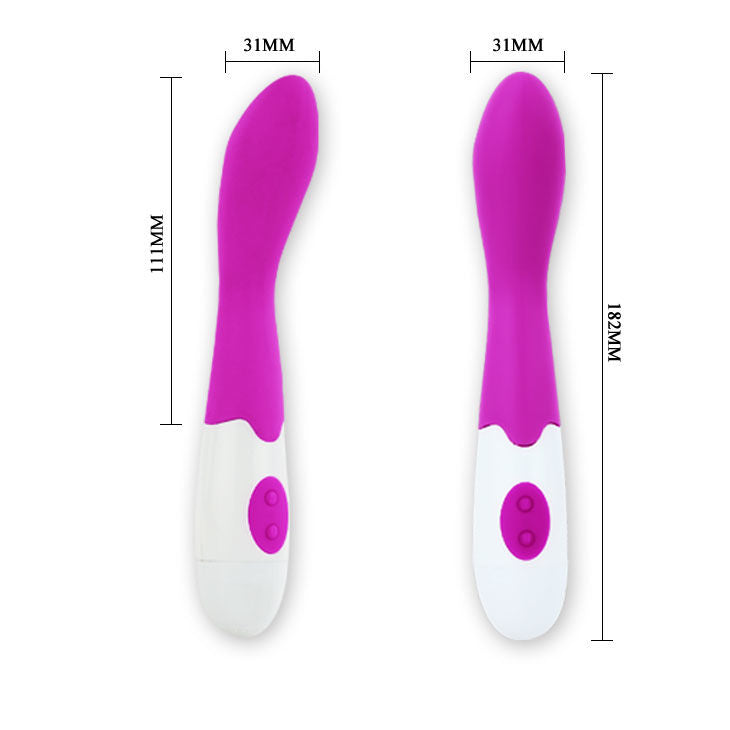 Pretty Love Flirtation Bishop Vibrator i lila och vitt
