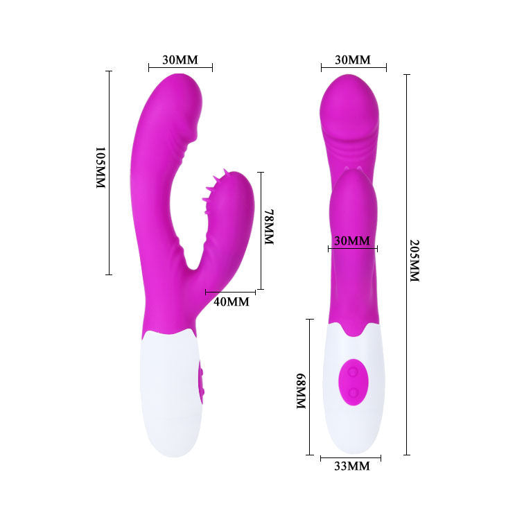 PRETTY LOVE vibrator stimulator Andre i lila och vitt