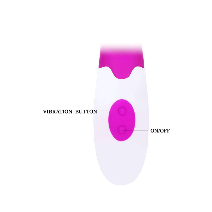 PRETTY LOVE vibrator stimulator Andre i lila och vitt