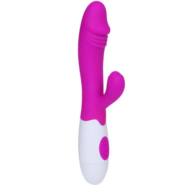 PRETTY LOVE Flirtation Snappy Vibrator i lila och vitt