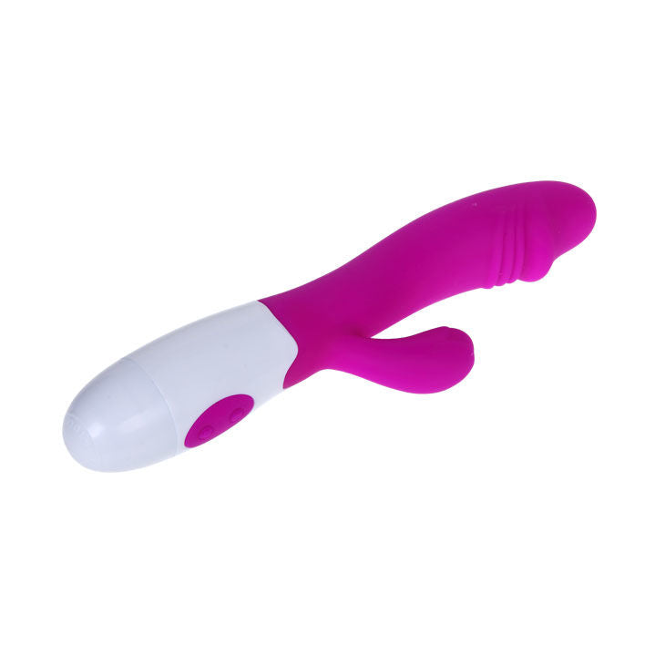 PRETTY LOVE Flirtation Snappy Vibrator i lila och vitt