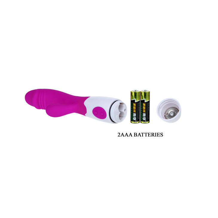 PRETTY LOVE Flirtation Snappy Vibrator i lila och vitt