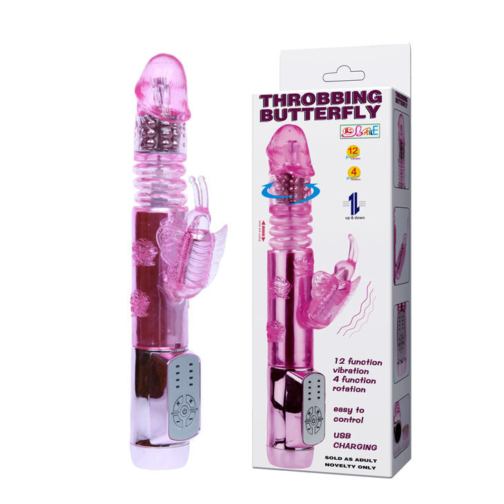 BAILE Rabbit Throbbing Butterfly vibrator