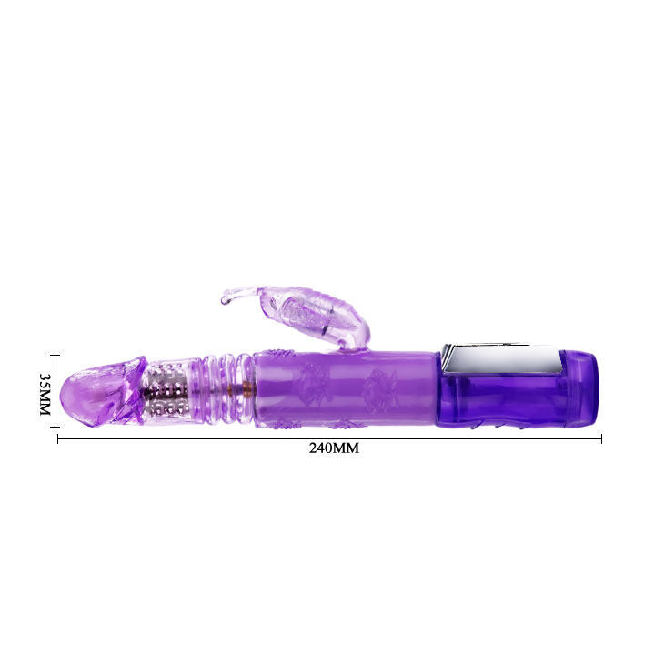 Rabbit Butterfly Prince vibrator för erogen stimulering