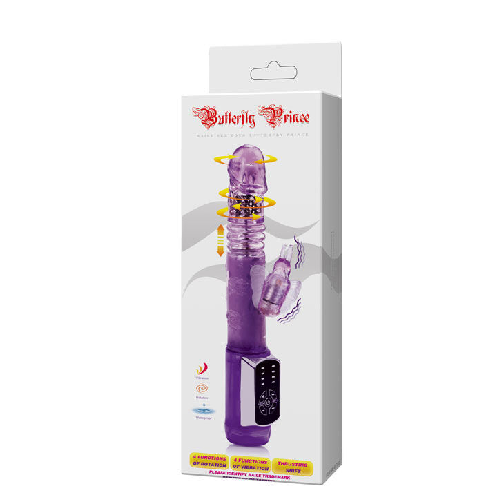 Rabbit Butterfly Prince vibrator för erogen stimulering