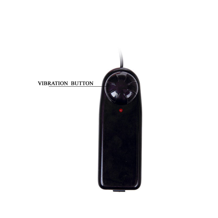 BAILE Super Vibro Dong V, realistisk dildo med sugkopp