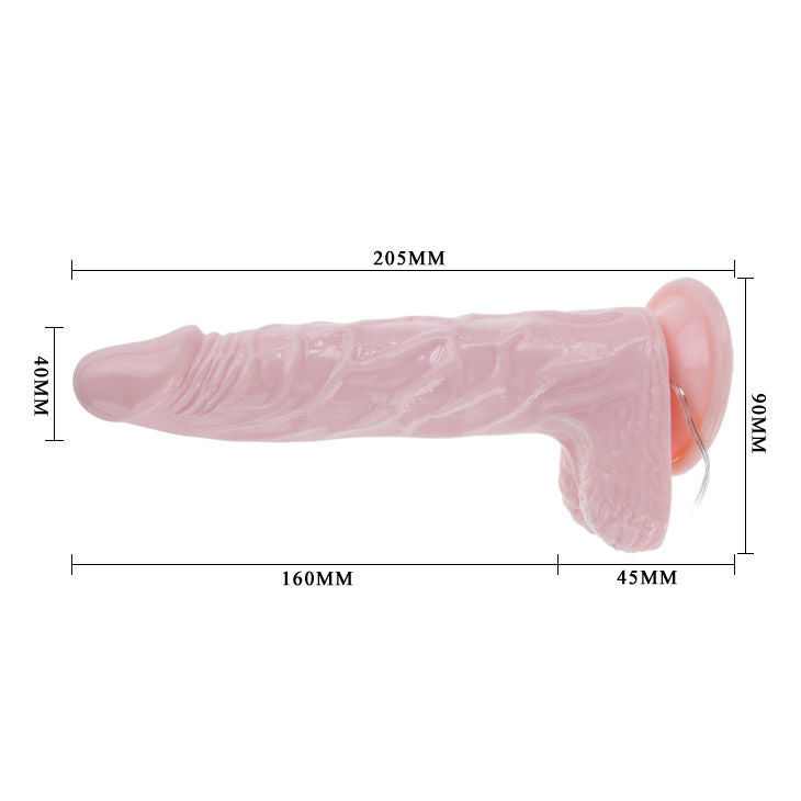 BAILE Super Rota Dong realistisk dildo 20,5 cm