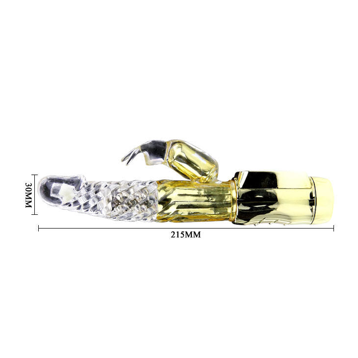 Rabbit Gold Prince vibrator för erogen stimulering