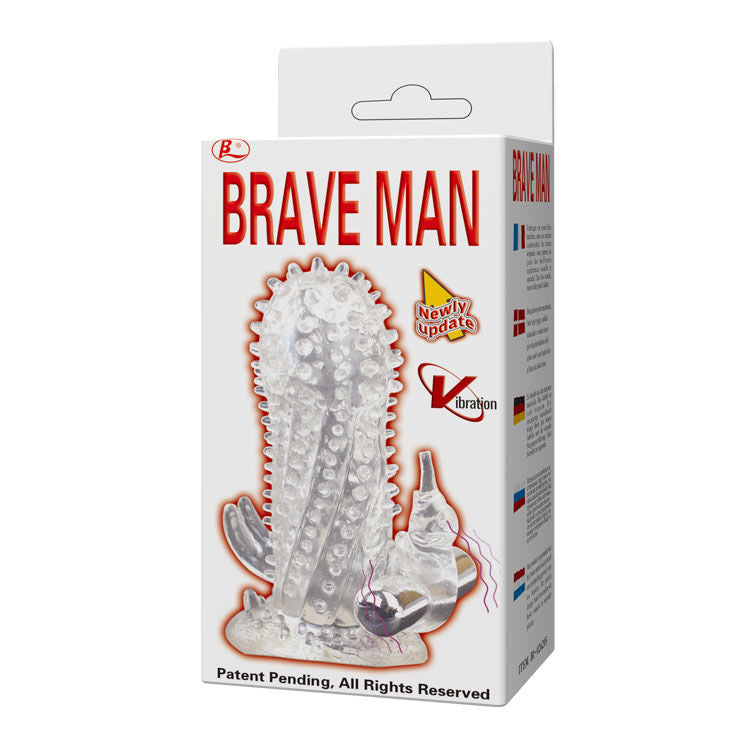 BAILE Brave Man Rabbit Vibrator Penis Extension