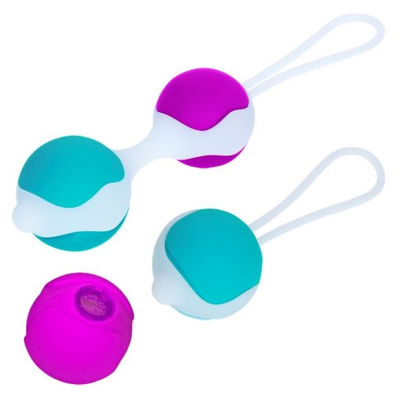 Pretty Love Flirtation Orgasmic Ball Deluxe med utbytbara bollar