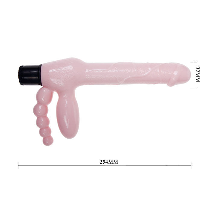 BAILE TPR sele utan remmar med vibration och anal stimulering