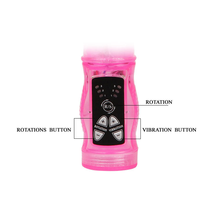 BAILE Pink Rabbit Mini Rotator Superstimulator