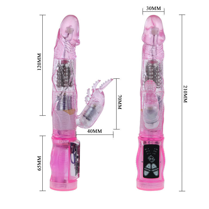 BAILE Mini Rabbit Intimate Lover vibrator i lila