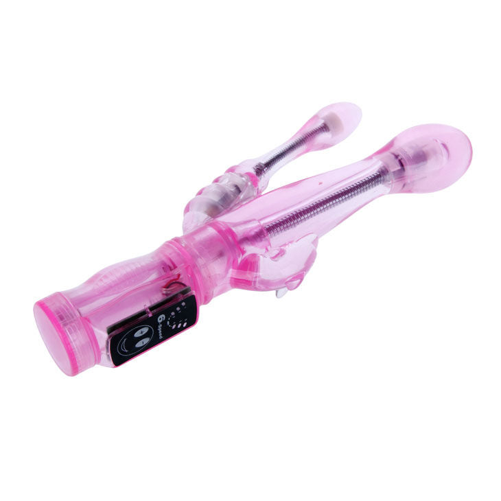 BAILE flexibel vibrator med analstimulator
