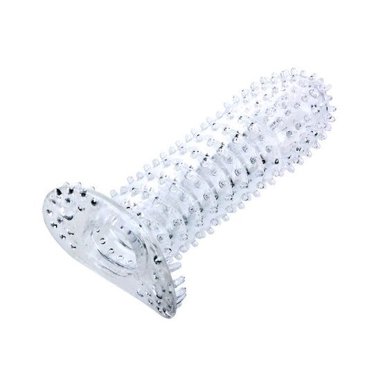 BAILE penisfodral med stimulerande punkter lila 14 cm