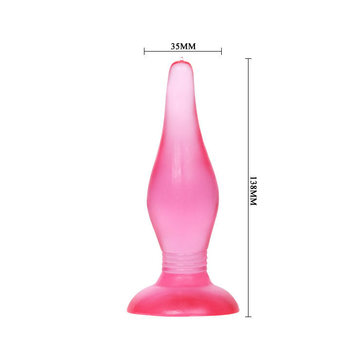 BAILE Lilac Soft Touch Anal Plug 14,2 cm