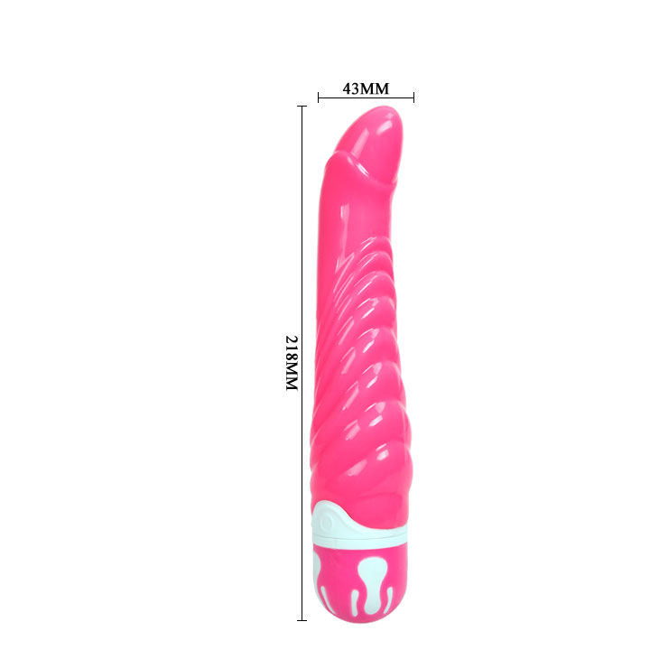 BAILE Realistisk Dick Pink G-spot 21,8 cm