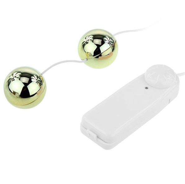 BAILE Guld Kinesiska Bollar Vibrator