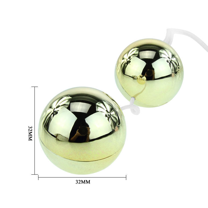 BAILE Guld Kinesiska Bollar Vibrator