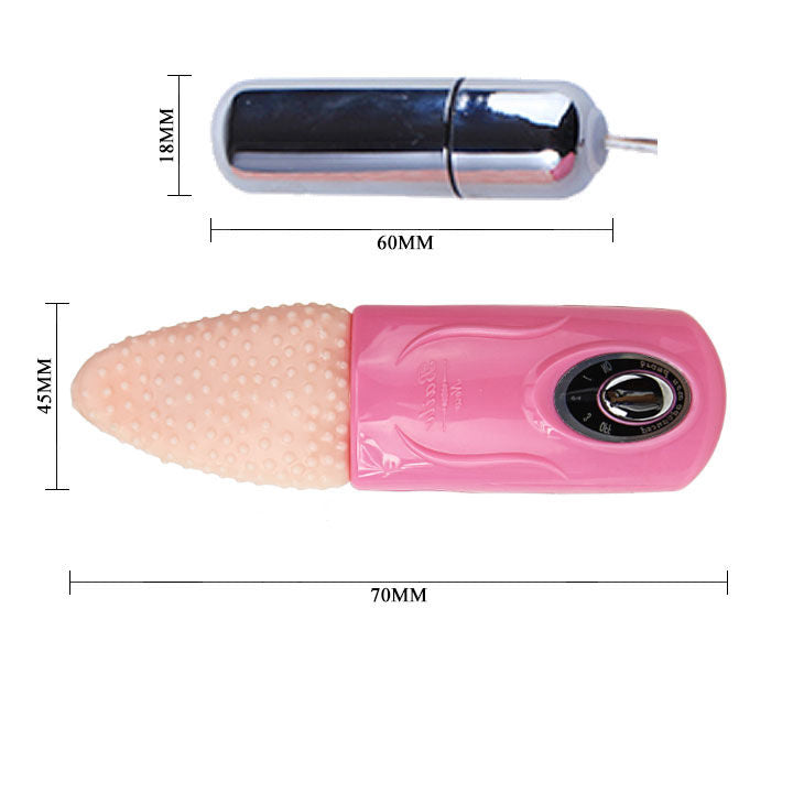 BAILE Tungmassage 3V med flexibel design