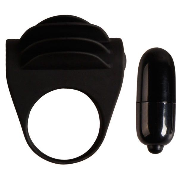 Pretty Love Chester svart vibratorring