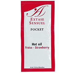 Extase Sensual jordgubbs stimulerande olja 10 ml
