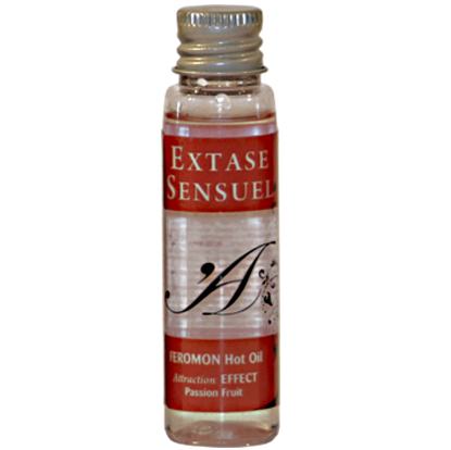 EXTASE SENSUAL värmande massageolja med feromoner 35 ml