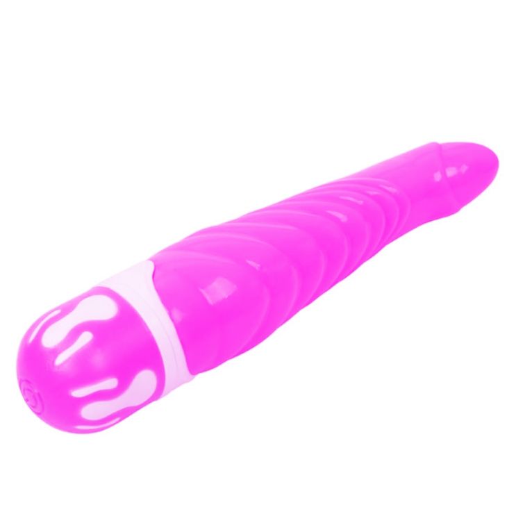 BAILE realistisk cock lila G-punkt vibrator 21,8 cm