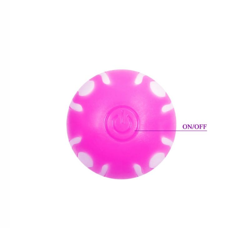 BAILE realistisk cock lila G-punkt vibrator 21,8 cm