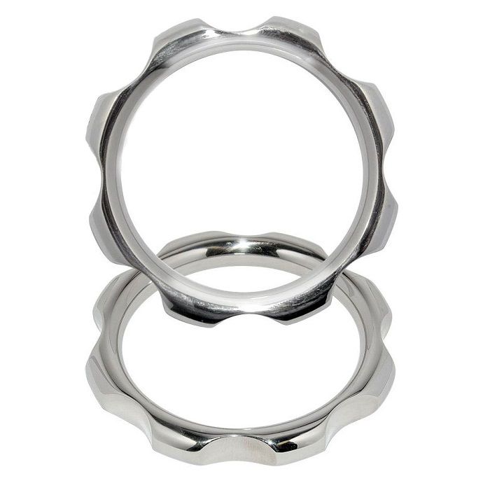 METAL HARD - Metallmomentring för penis och testiklar 50 mm