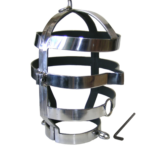 METAL HARD - Mask med stålkrage