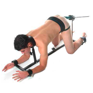 METAL HARD fängelse BDSM med penetrationsaccessoar