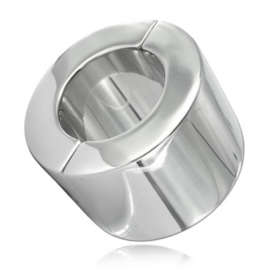METAL HARD - TESTIKELRING I ROSTFRITT STÅL 40MM