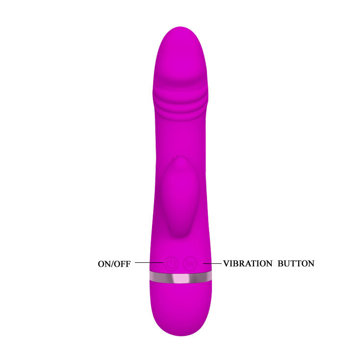 Flirtation vibrator med rabbit David från Pretty Love