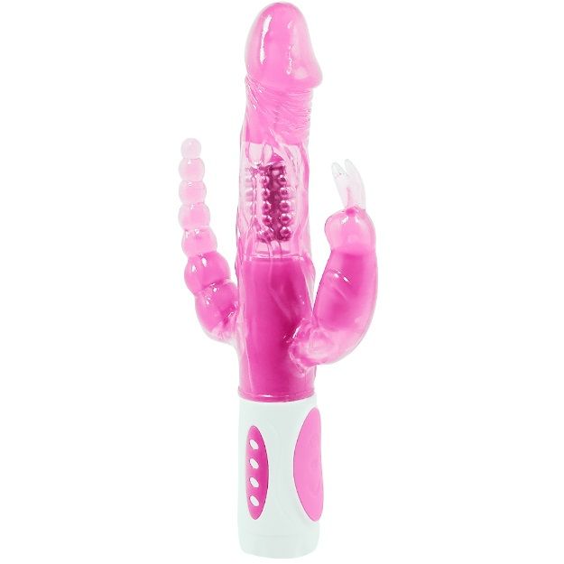 Mått på Pretty Bunny Triple Vibrator Rotator