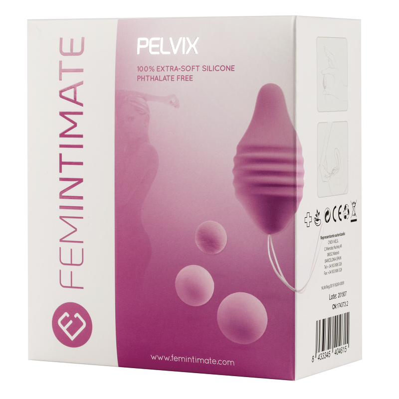 FEMINTIMATE - PELVIX CONCEPT 100% TERAPEUTISKA BOLLAR