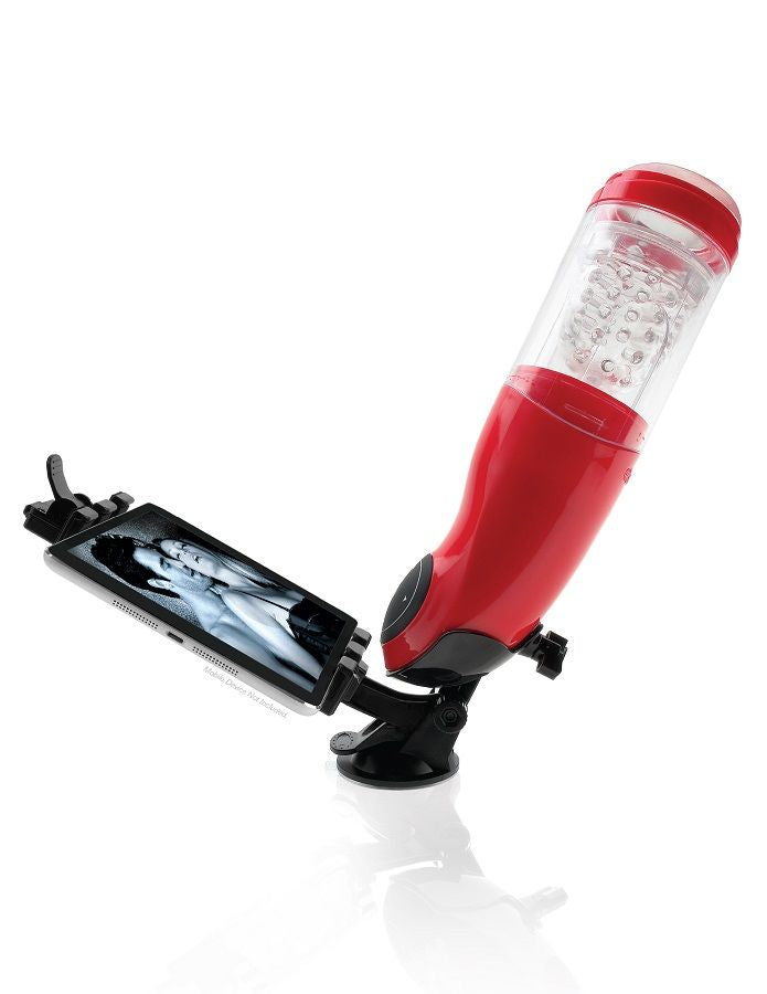 PDX Mega Bator USB manlig masturbator med röd mun