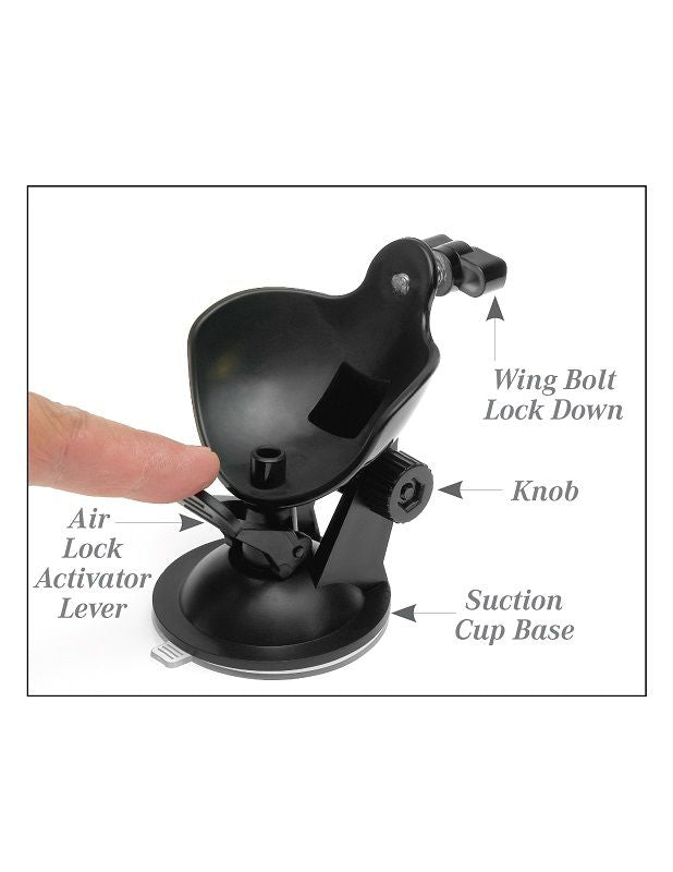 PDX Mega Bator USB manlig masturbator i svart