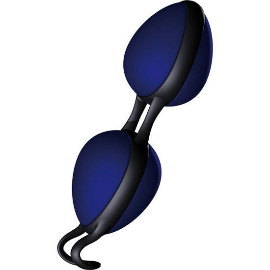 JOYDIVION JOYBALLS i svart och blått för vaginal träning