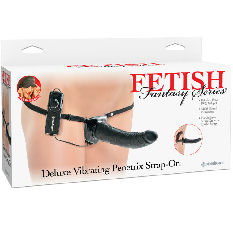 Deluxe Vibrating Penetrix Strap-On för intima stunder