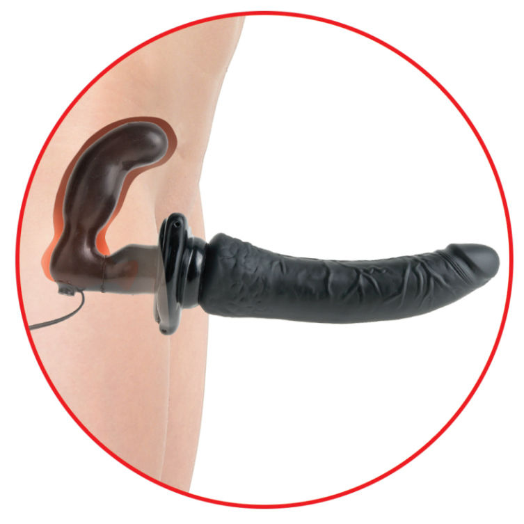 Deluxe Vibrating Penetrix Strap-On för intima stunder