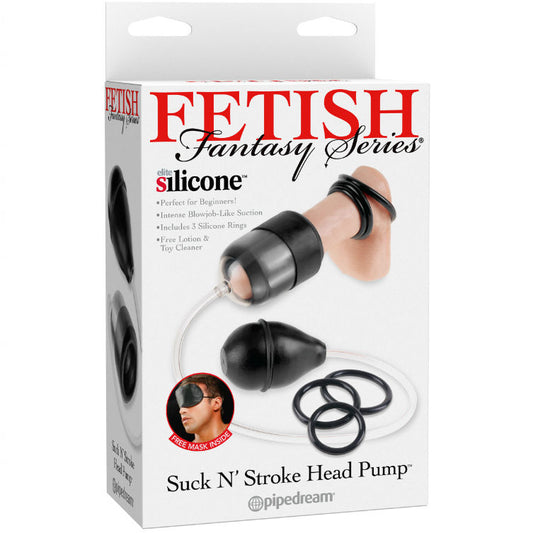 FETISH FANTASY SERIES Sugpump med ringar