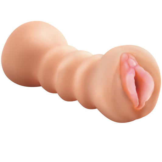 Masturbator med anus- och vaginaformad öppning