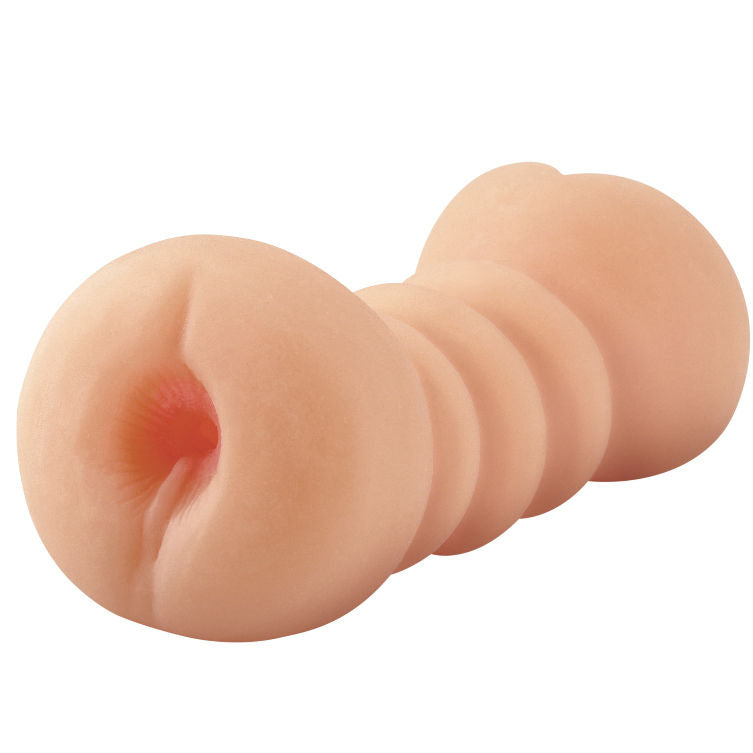 Masturbator med anus- och vaginaformad öppning