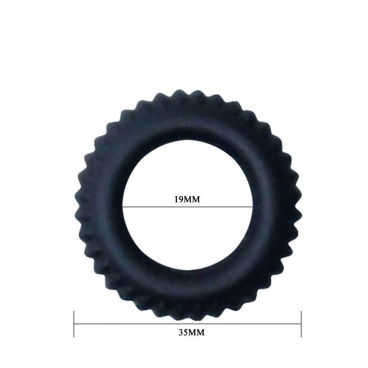 BAILE Titan Cockring svart 1.9 cm