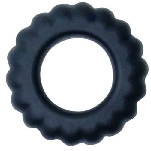 BAILE Titan Cockring Black 2 cm