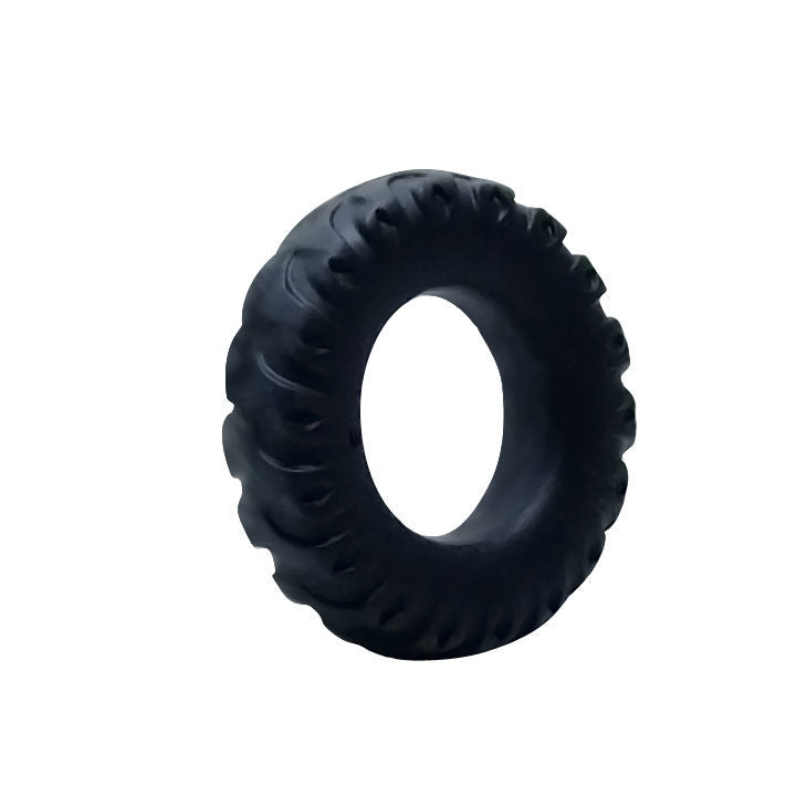BAILE - TITAN COCKRING SVART GRÖN 2 CM